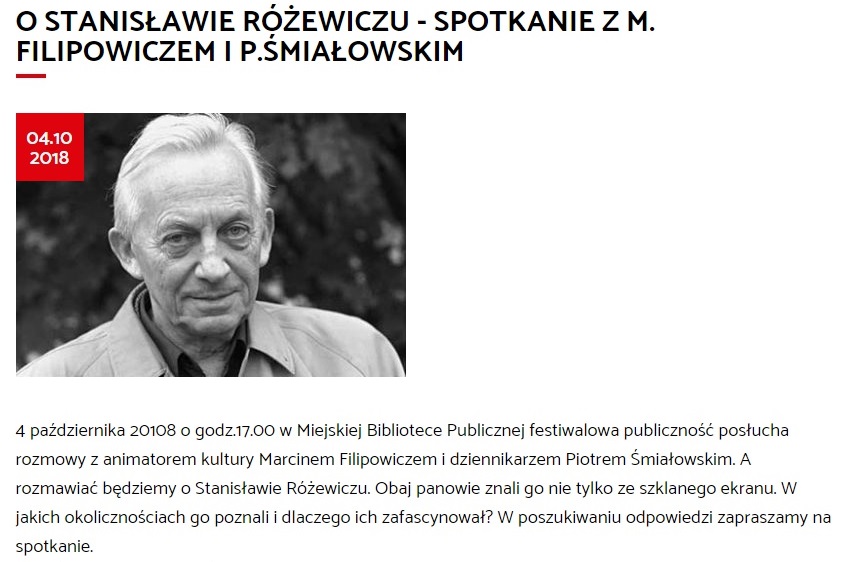 O Stanisławie Różewiczu